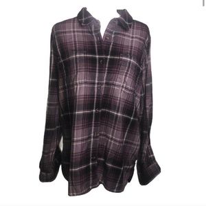 Carhartt Collared Flannel Plaid Long Sleeve Shirt